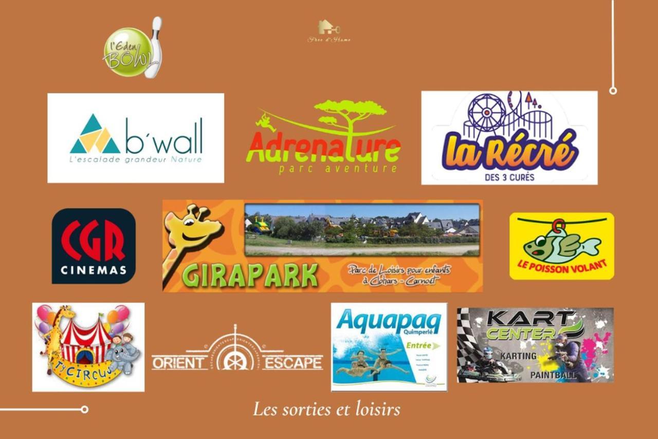 Le Tiguidou, Cosy, Lumineux, 2-6 Pers, Plage 300M Moëlan-sur-Mer Exteriör bild