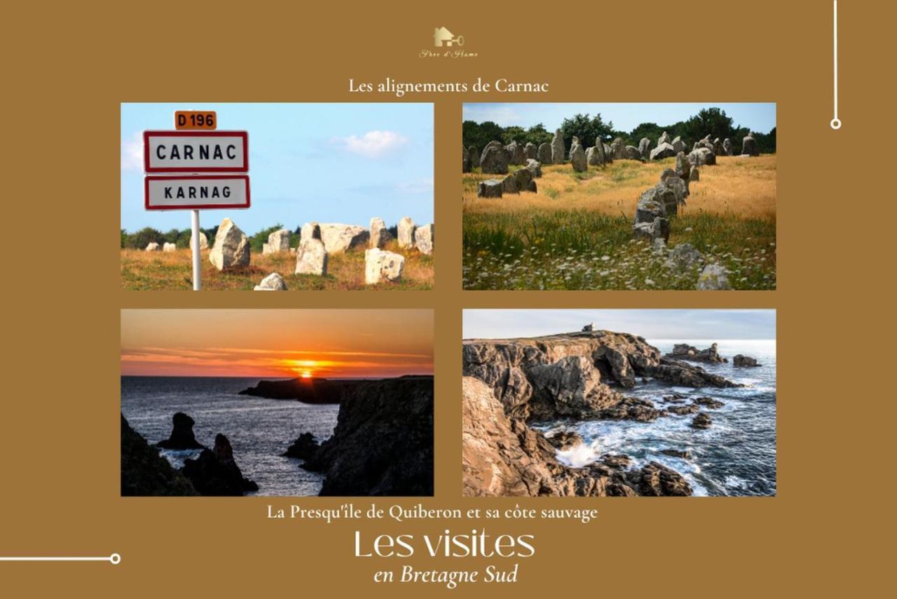 Le Tiguidou, Cosy, Lumineux, 2-6 Pers, Plage 300M Moëlan-sur-Mer Exteriör bild