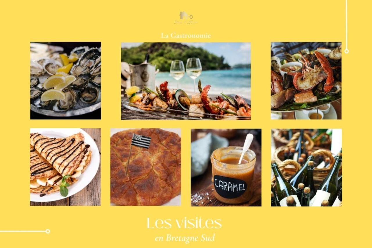 Le Tiguidou, Cosy, Lumineux, 2-6 Pers, Plage 300M Moëlan-sur-Mer Exteriör bild