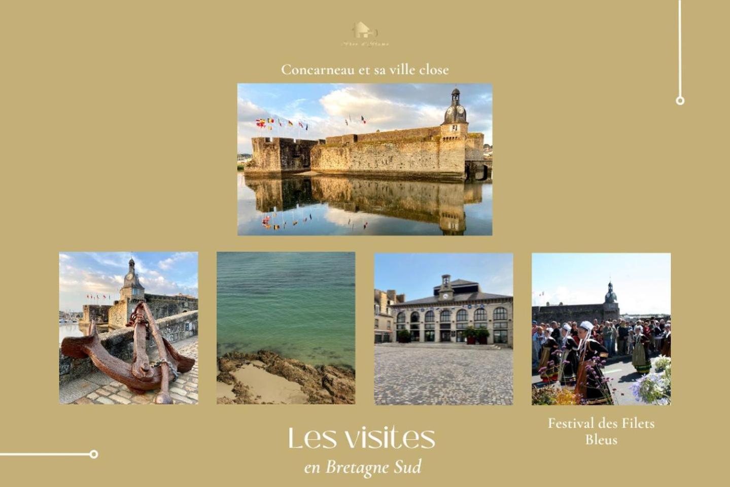 Le Tiguidou, Cosy, Lumineux, 2-6 Pers, Plage 300M Moëlan-sur-Mer Exteriör bild