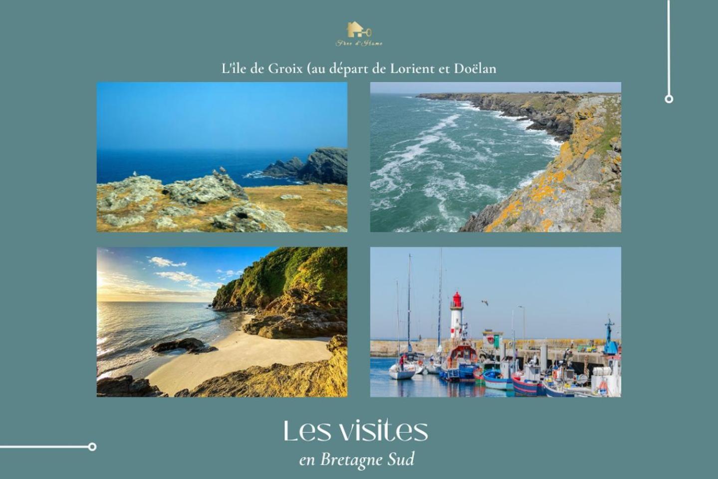 Le Tiguidou, Cosy, Lumineux, 2-6 Pers, Plage 300M Moëlan-sur-Mer Exteriör bild