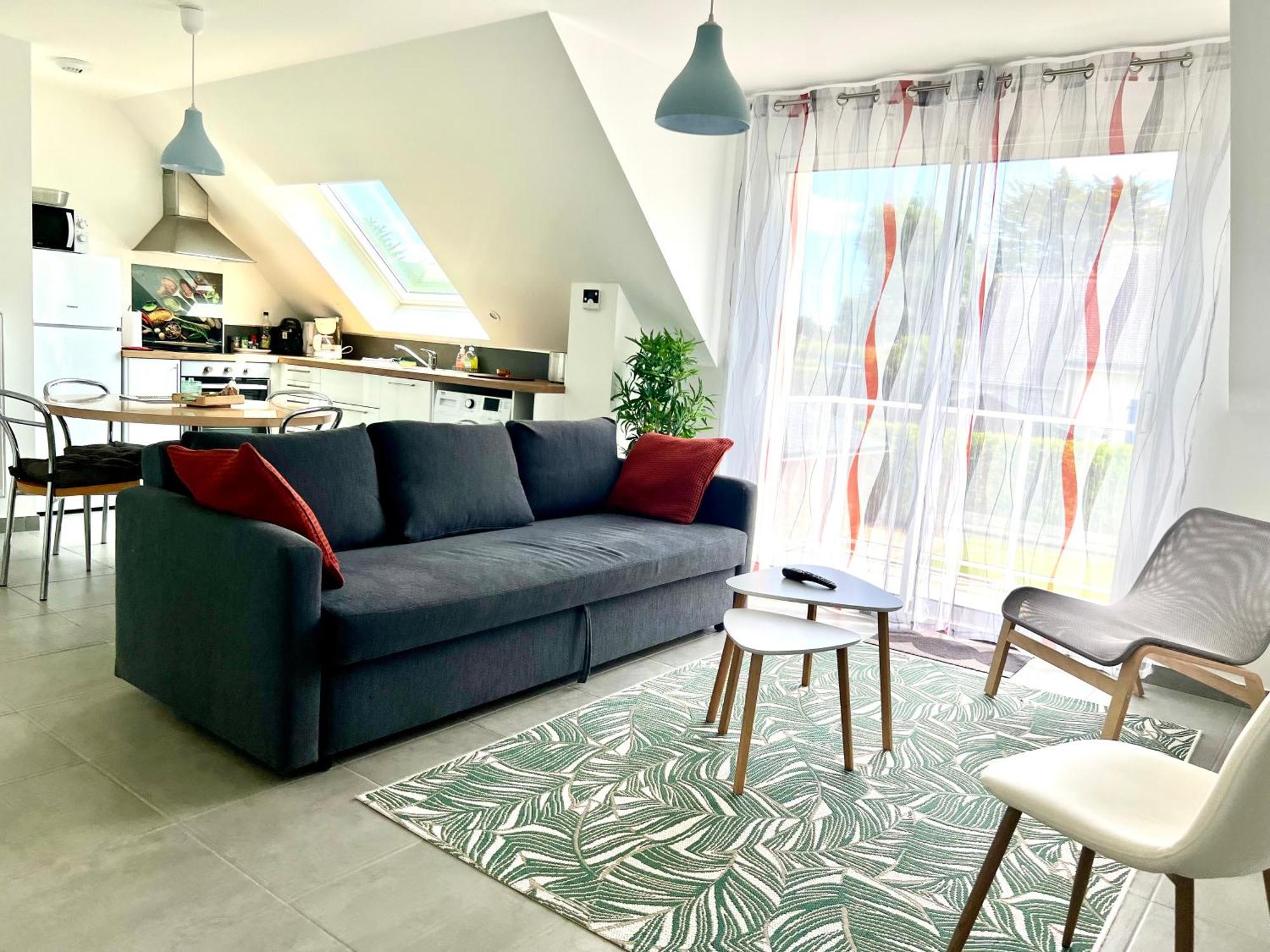 Le Tiguidou, Cosy, Lumineux, 2-6 Pers, Plage 300M Moëlan-sur-Mer Exteriör bild